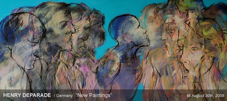 Art Center Berlin / HENRY DEPARADE - New Paintings